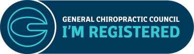 General Chiropractic Council: I'm registered